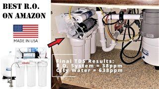 Reverse Osmosis System with Booster Pump APEC | Installation Tutorial