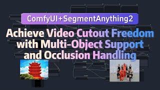 ComfyUI+SegmentAnything2: Achieve Video Cutout Freedom! Multi-Object Support and Occlusion Handling!