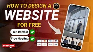 How To Design A Free Website With Free Domain & Hosting @Wix.com | How To Make A Free Website