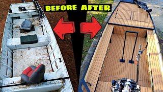 DIY Catfishing, Bowfishing, Duck Hunting Jon Boat Conversion