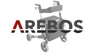 Arebos Rollator | Faltanleitung