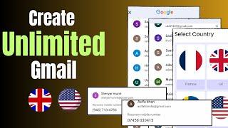 Create Unlimited Free UK and USA Gmail Accounts (2024)