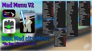 Mad City Chapter 1 - Mad Menu V2 script: Get Any Vehicle, Gun Mod, Kill All, Inf ammo & More!