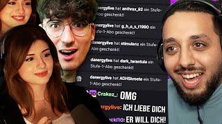 Ich überbringe MAHLUNA's Liebe mit einem SONG an ihn .. (TWITCH GIRL POSTBOTE)