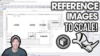 How to Import REFERENCE IMAGES to Scale in Rhino 3D!