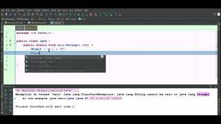 Java for Android Tutorial #11: Classcastexception Handling