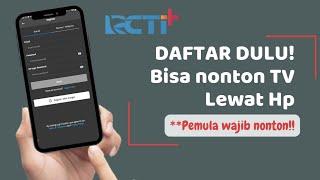 Cara Daftar Akun RCTI Plus di HP Android