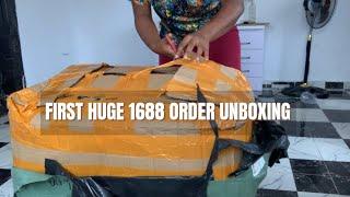 UNBOX MY FIRST HUGE 1688 ORDER WITH ME|| how to import from china to Nigeria