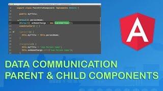 Angular 2 Parent-Child Data Communication Patterns