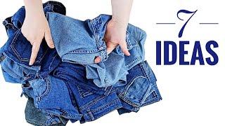 7 AMAZING JEANS RECYCLING!