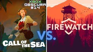 Call of the Sea (2020) vs. Firewatch (2016) Reviewed on Xbox Series X