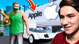 GTA 5 APPLE MOSHINASINI O'G'IRLADIM NARXI 10 MILLION EKAN