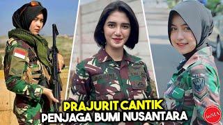 SRIKANDI TENTARA WANITA INDONESIA! Inilah 10 Pesona Kowad Paling Cantik di Indonesia yang Viral