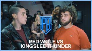 󠁧󠁢󠁥󠁮󠁧󠁿 Kingslee Thunder vs Red Wolf  | Premier Battles | Rap Battle