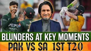 Blunders at Key Moments | PAK Vs SA 1st T20i | Ramiz Speaks