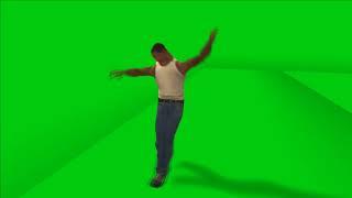 Dancing CJ From GTA San Andreas - Green Screen