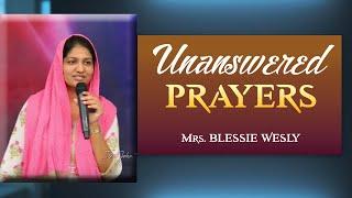 Unanswered Prayers | Sis Blessie Wesly English Worship Live 04-08-2019 | John Wesly Ministries