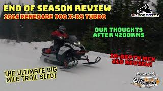 2024 Ski-Doo Renegade XRS 900R | End of Season Review | The Ultimate High HP Trail Touring Sled!