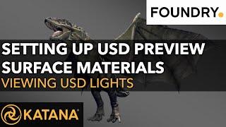 Viewing USD Lights in the Hydra Viewer  | Katana 4