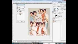 TUTORIAL GIMP,UNIRE DUE FOTO.