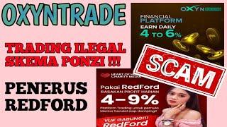 Baru Rilis! Aplikasi Oxyntrade Trading Mirip Redford yang Sudah Scam!!!