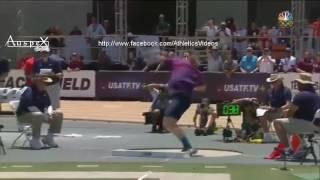 Ryan Crouser 22.65m Joe Kovacs 22.35m Sacramento 2017