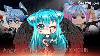 Angel with a shotgun | GLMV animated | gacha life | ft Hatsumi rou, Savella, Lil peanda & Cutiepunx2