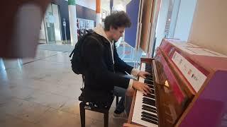 I play my own Compositions in a Piano Medley in University