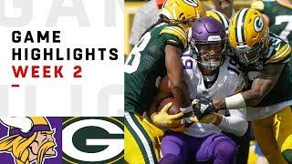 Vikings vs. Packers Week 2 Highlights | NFL 2018