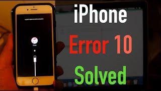 iPhone Error 10 Solution  !!