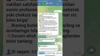  Tekinga Nakrutka urish #telegram  #nakrutka #bot