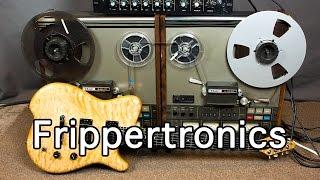 "Reel" Frippertronics with Reel to Reel Tape Decks! (Ambient Guitar Techniques)