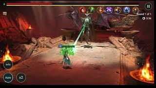 CRYPTKING GRAEL SOLO SAND DEVIL NECROPOLIS RAID SHADOW LEGENDS