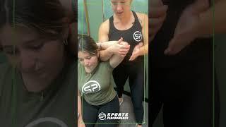 Partner Shoulder Massage Technique | Sports Performance Physical Therapy