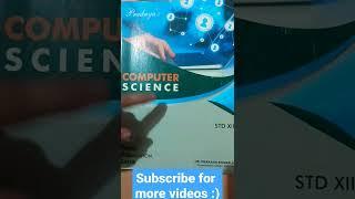 books for hsc bifocal computer science class12th maharashtra board CS #chandraprabhaacademy #shorts