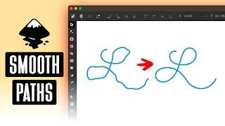 How To Smooth An Already Drawn Path In Inkscape