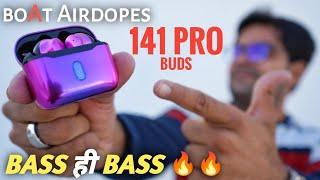 boAt Airdopes 141 Pro Buds with Metallic Finish  Extra Powerful BASS 