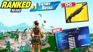 23 Elimination Solos "Ranked RELOAD” Gameplay Wins (Fortnite Chapter 6 Season 2 + SETTINGS)