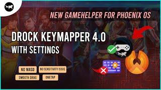 NEW GAMEHELPER ! Phoenix OS for Free Fire Keymapping No Sensitivity issues Best Octopus |Tech Drock