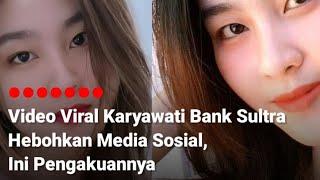 Video Viral Karyawati Bank Sultra Hebohkan Media Sosial, Ini pengakuannya