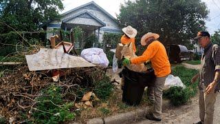 HE was FED UP that they KEPT TREATING his PROPERTY like a COMPLETE DUMP!