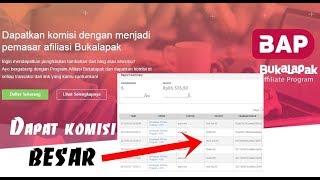 Tutorial Bukalapak Affiliate Program bisnis pasif income tanpa modal