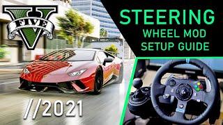 GTA5 STEERING WHEEL + H-Shifter Quickest Setup Guide *2021* | Easy Method | Mod Link | G29/G920/G923