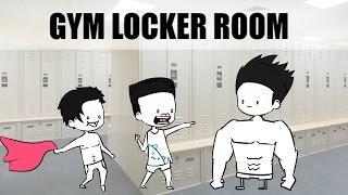 High School LOCKER ROOM