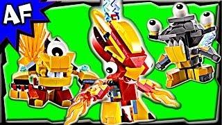 Lego Mixels Series 1 MURP & MIX Combos Animated Building Review