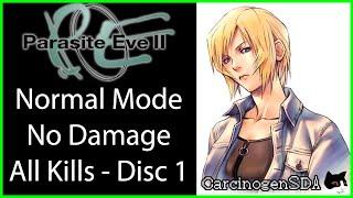 Parasite Eve II (PS1) - No Damage, Kill All (Disc 1, Normal)