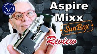 Aspire Mixx box mod Review | How to | Tutorial | takes 18650 and 18350 battery | Designed by Sunbox