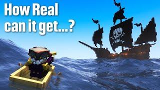 I Spent 100 Days in REAL PIRATE Minecraft
