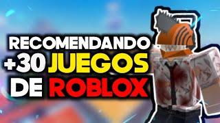 RECOMENDANDO MÁS DE 30 JUEGOS DE ROBLOX (POR SI NO SABIAS QUE JUGAR)