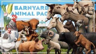  ALL NEW MORPHS, ANIMALS, SCENERY AND FEATURES!! | Planet Zoo Barnyard Animal Pack & Update 1.17
